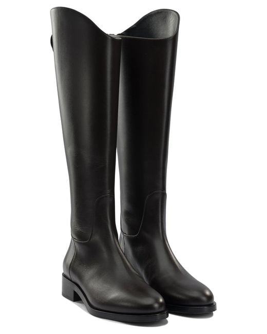 Aeyde Black "hector" Boots