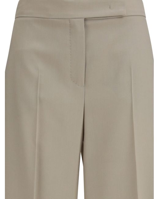 Max Mara Gray Umile Bermuda Shorts