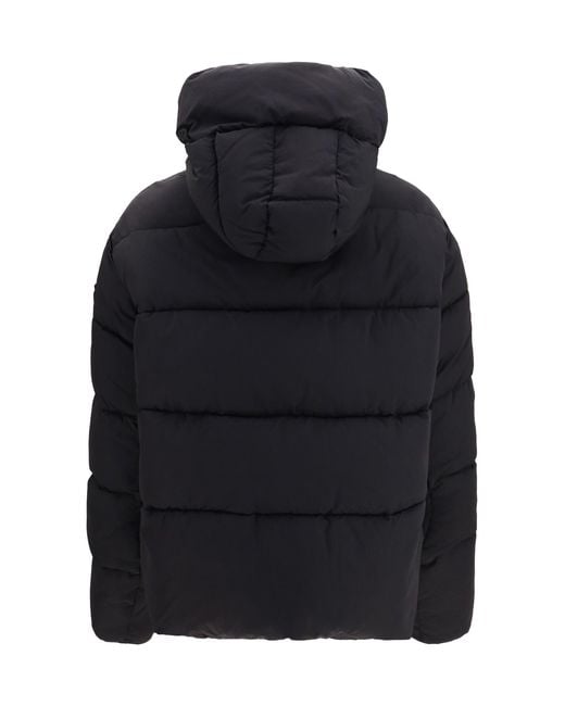 Pinko Blue Giza Down Jacket Nero Limousine