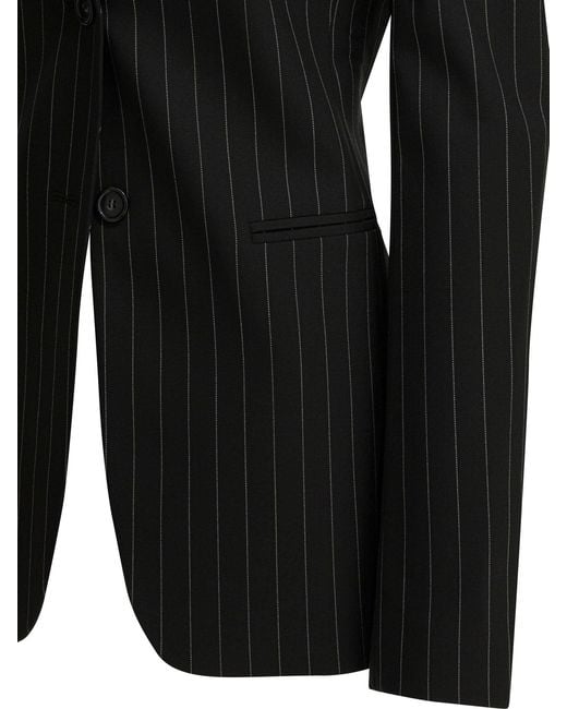 Max Mara Black Wool Blend Jacket