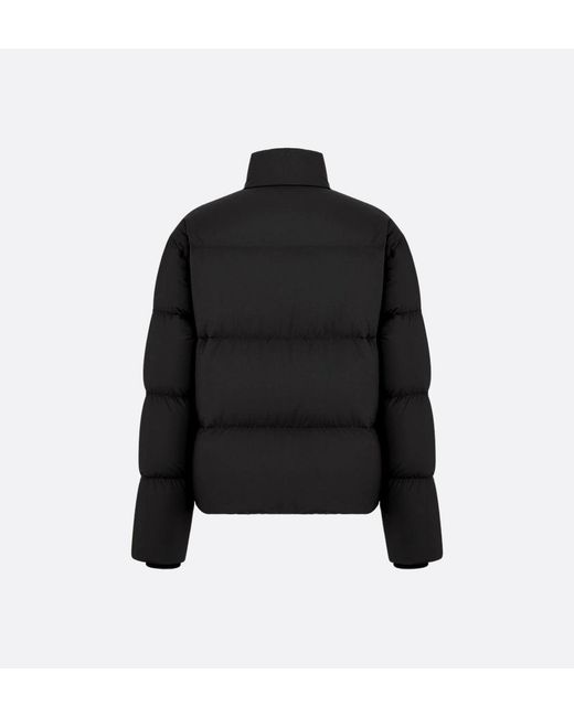 Dior Black Icon" Quilted And Hoode Down Jacket for men