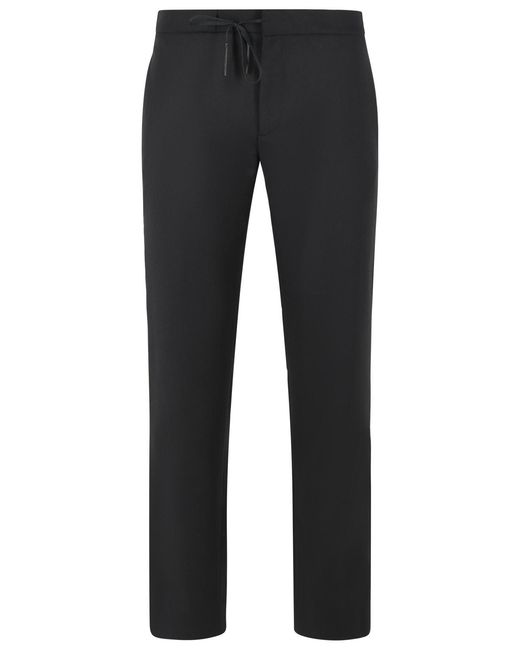Maison Margiela Blue Virgin Wool Trousers for men