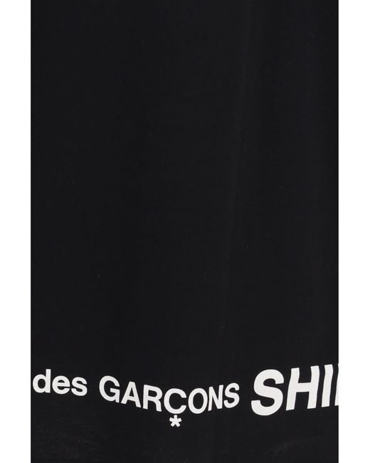 Comme des Garçons Black T-Shirt Oversized Crewneck for men