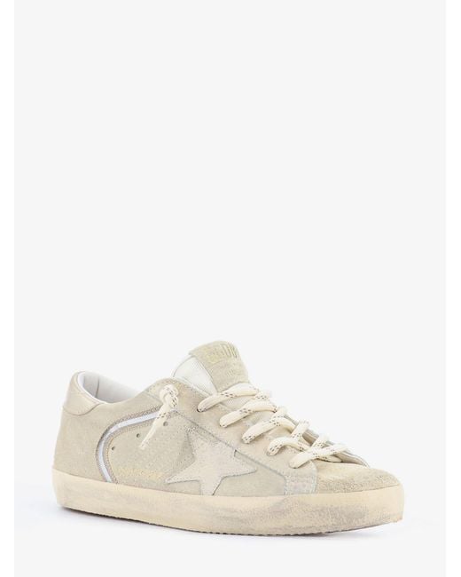 Golden Goose Deluxe Brand White Sneakers Suede
