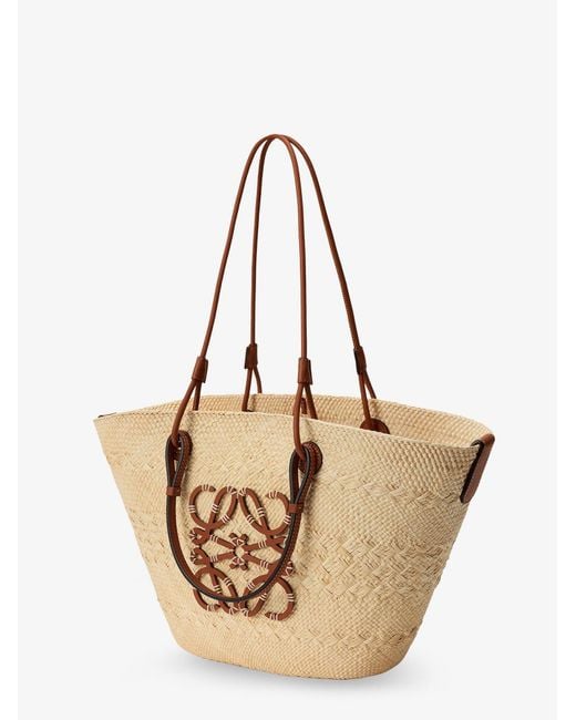 Loewe Natural Shoulder Bag Paula's Ibiza Raffia/Leather