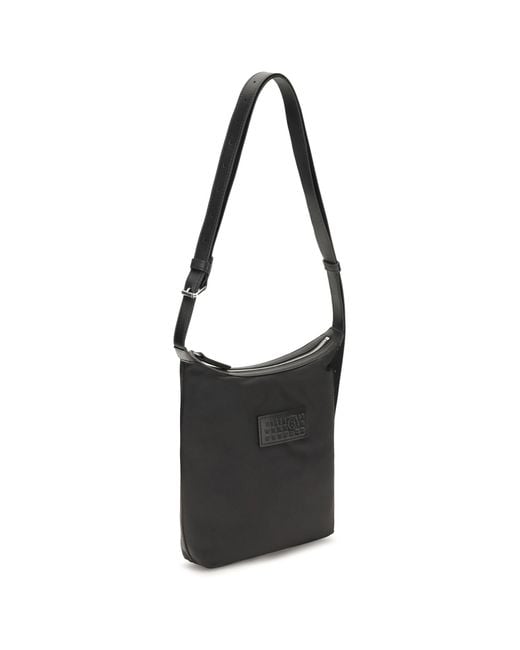 MM6 by Maison Margiela Black Numeric Vertical Shoulder Bag for men