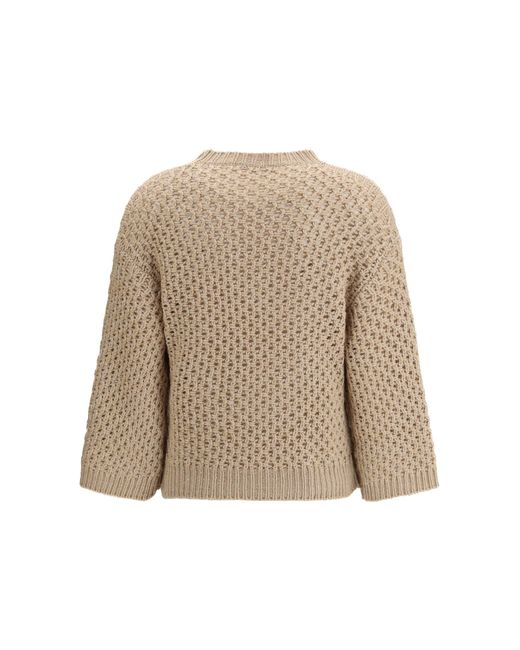 Fabiana Filippi Natural Jumper Platinum Yarn