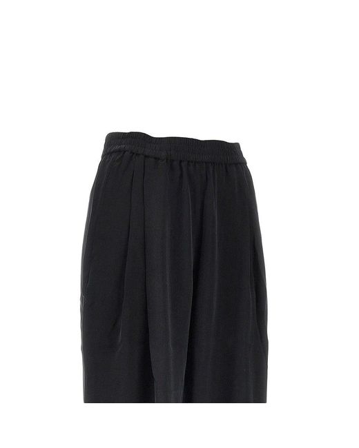 ANDAMANE Black 'Renee' Cupro Pants