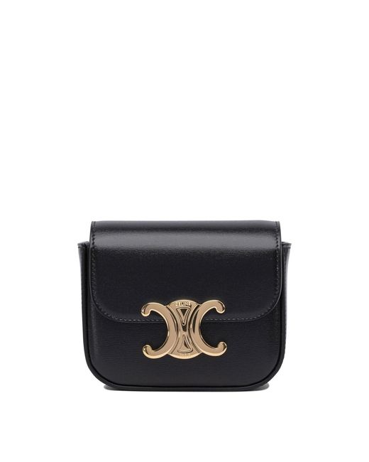 Women's Black "Mini Claude" Crossbody Bag