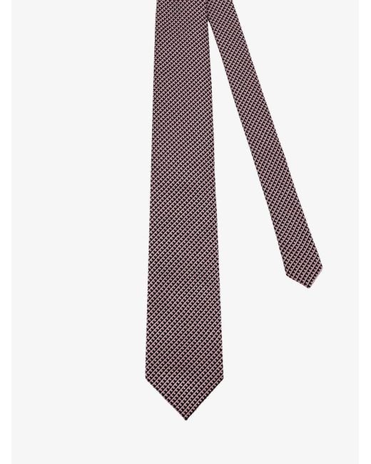 Tom Ford Purple Silk Tie for men