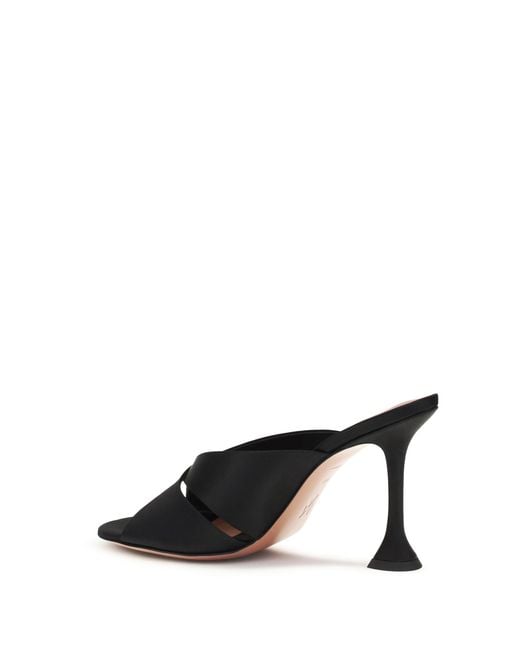 AMINA MUADDI Black Salma Mules Sandals