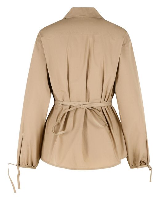 Moncler Natural Cotton Shirt
