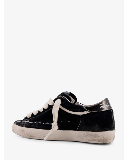 Golden Goose Deluxe Brand Black Sneakers Cotone/Pelle