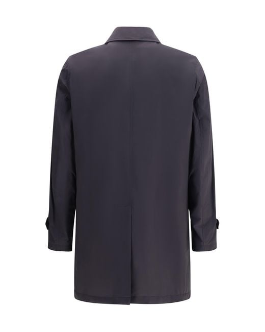 Moorer Blue Waterproof Jacket Vittor-Ac for men