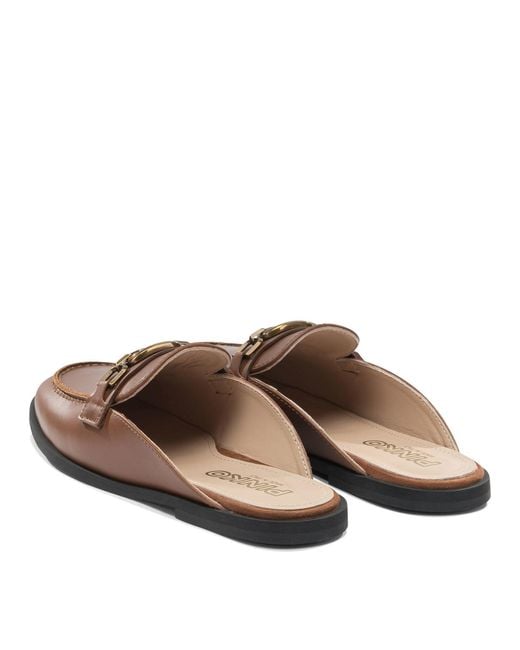 Pinko Brown Loafers & Slippers