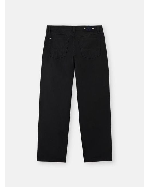 Stone Island Black Light Denim Five Pockets Pants for men
