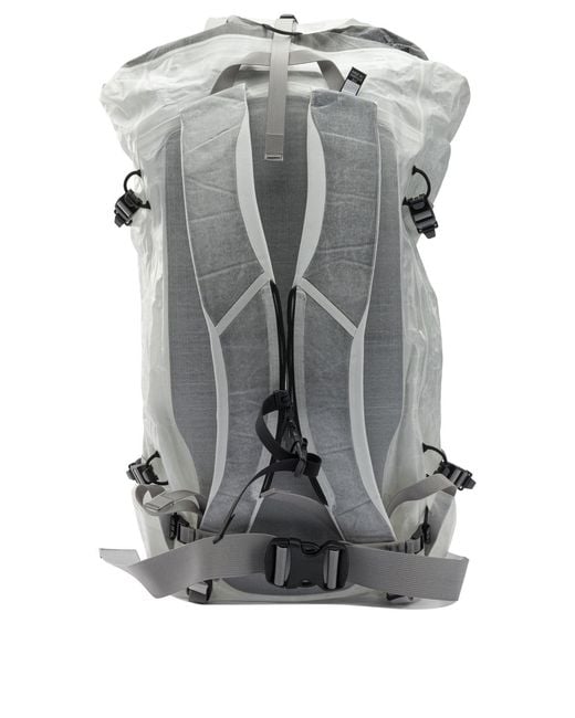Arc'teryx Gray "Alpha Sl 30" Sports Backpack for men