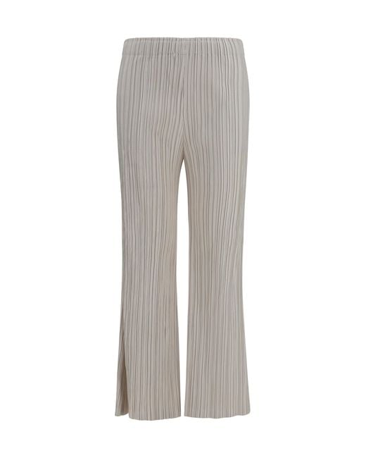 GONGDID DESIGN Gray Corduroy Palazzo Pants Off