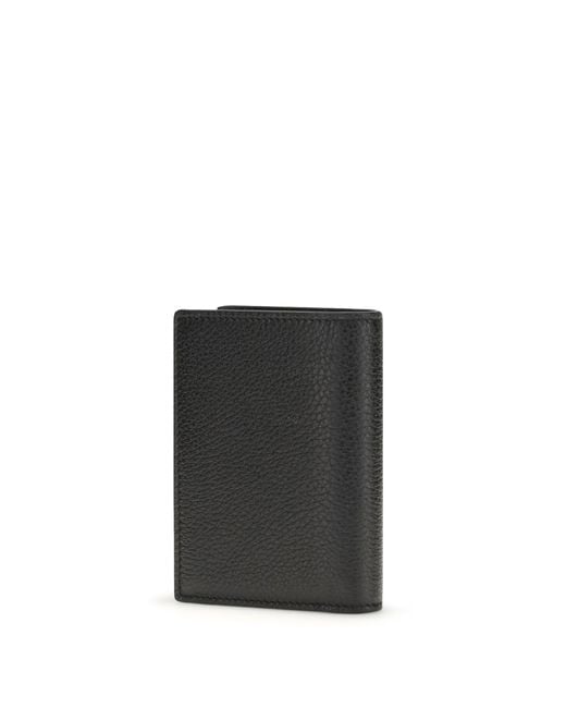 Givenchy Black Garnet Leather Card Holder for men