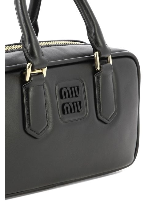 Miu Miu Black "Arcadie" Small Handbag