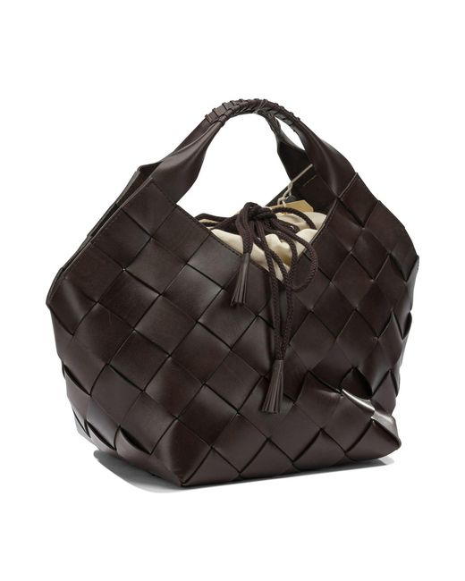 Dragon Diffusion Black Cow Leather Handbag