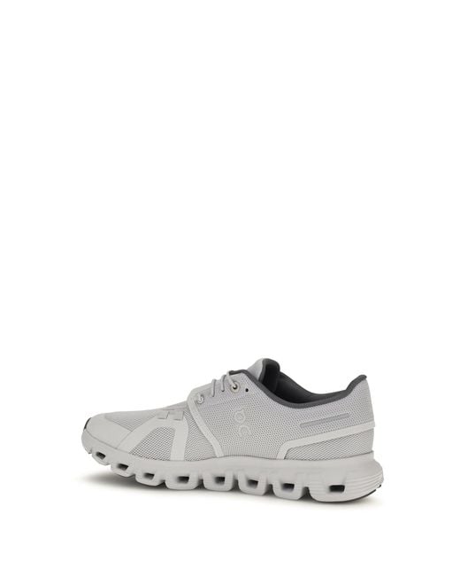 On Shoes White Cloud 6 Sneakers Glacier Eclipse