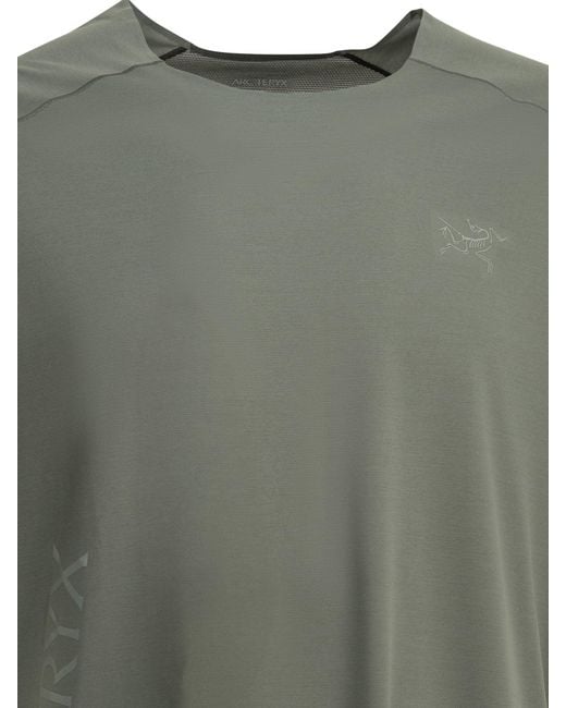 Arc'teryx Green "Norvan" Round Neck T-Shirt for men