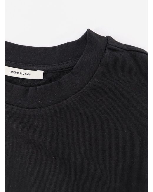 Entire studios Black Cotton T-Shirt
