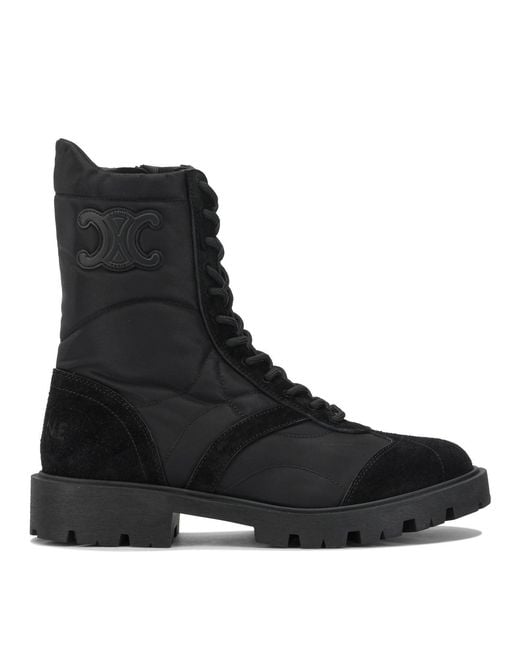 Céline Black Ankle Boots