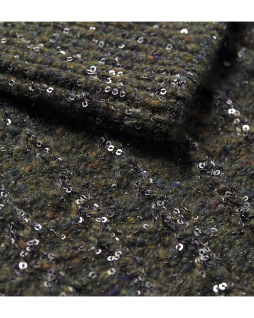 Dior Green Sequin Cardigan