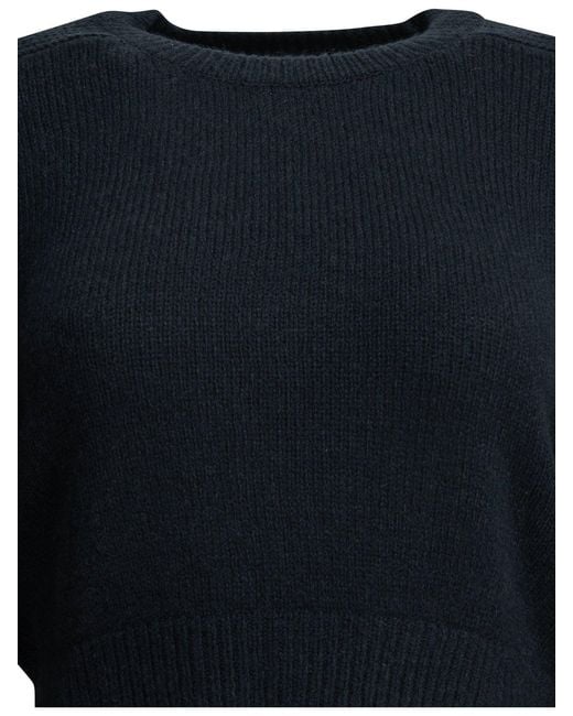 Khaite Blue Masie Crew-Neck Sweater