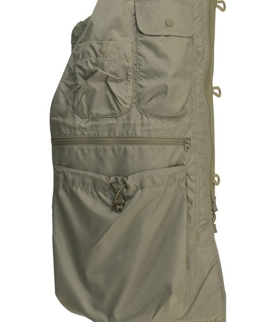 DAIWA PIER 39 Green "Windstopper Flight Parka" Windbreaker Jacket