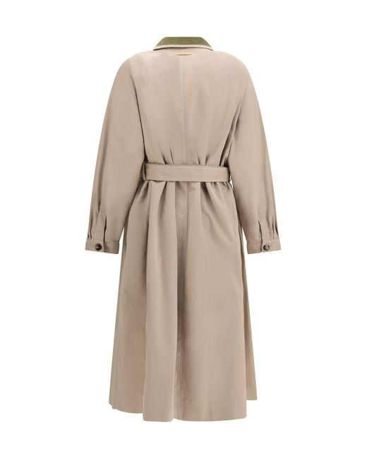 Marni Natural Gabardine Trench