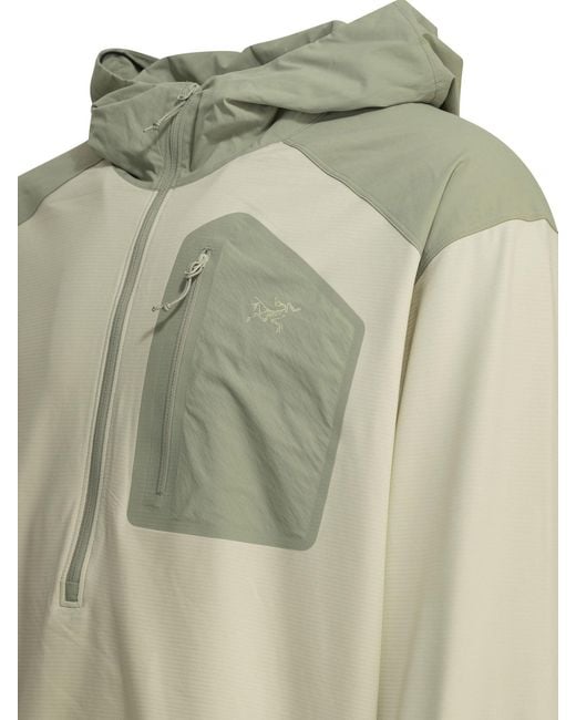 Arc'teryx Green "Konseal Sl" Hoodie for men