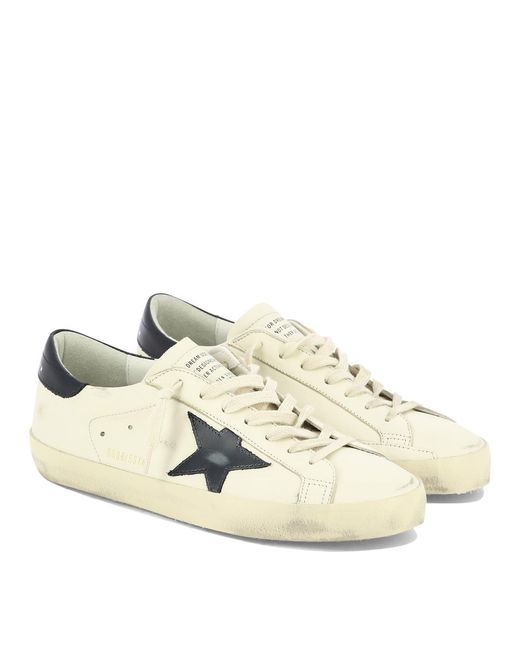 Golden Goose Deluxe Brand Natural "Super-Star" Sneakers for men
