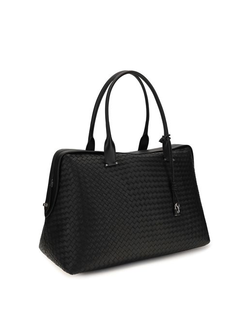 Bottega Veneta Black Duffels Travel Bag Nappa for men