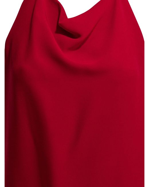 Valentino Cady Couture Dresses Red
