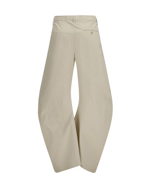 Acne White Tailored Pants