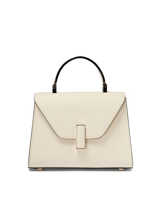 Valextra Natural "Iside Micro" Crossbody Bag