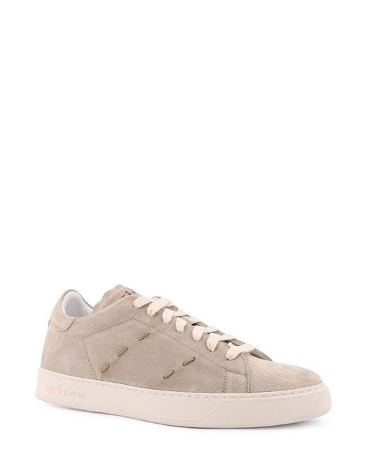 Kiton Multicolor Suede Sneakers for men
