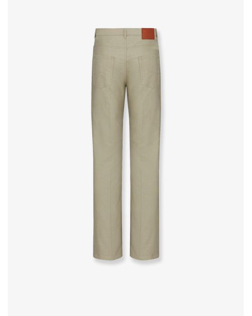 Dior Natural Cotton Trousers for men