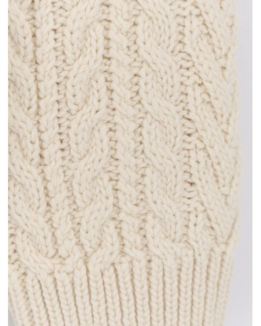 Loro Piana White Schooner Sweater for men