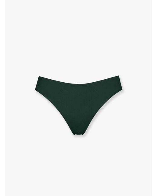 Eres Green Nylon Coulisse Bikini Bottom