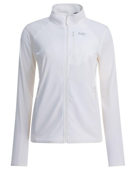 Arc'teryx White "Delta" Technical Jacket
