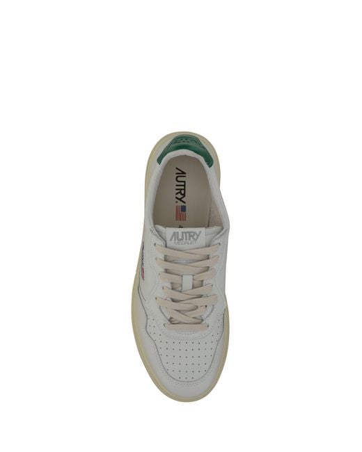 Autry White Low 01 Sneakers for men