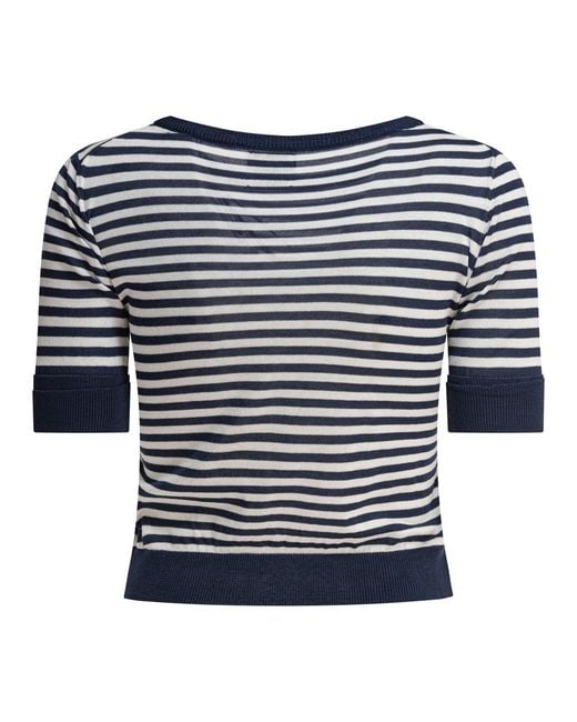 Rakku Blue Cotton T-Shirt