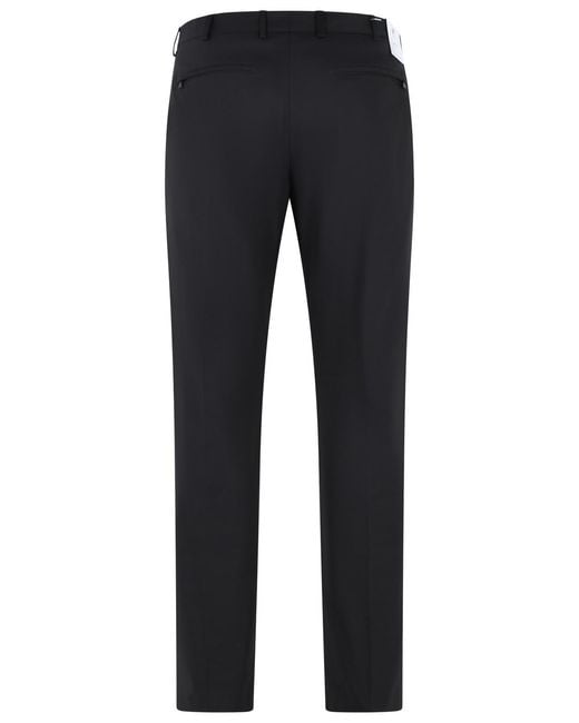 PT01 Blue Epsilon Cotton Blend Pants for men