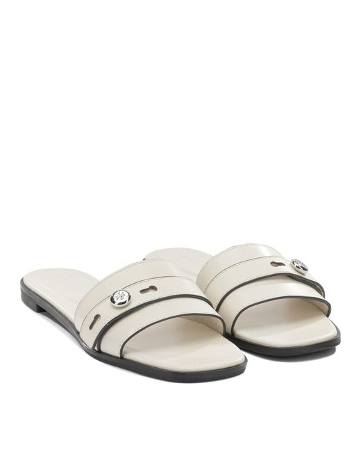 Tory Burch White Sandals