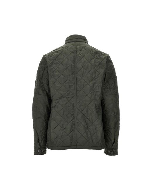 Barbour Green 'Ariel' Polarquilt Jacket for men