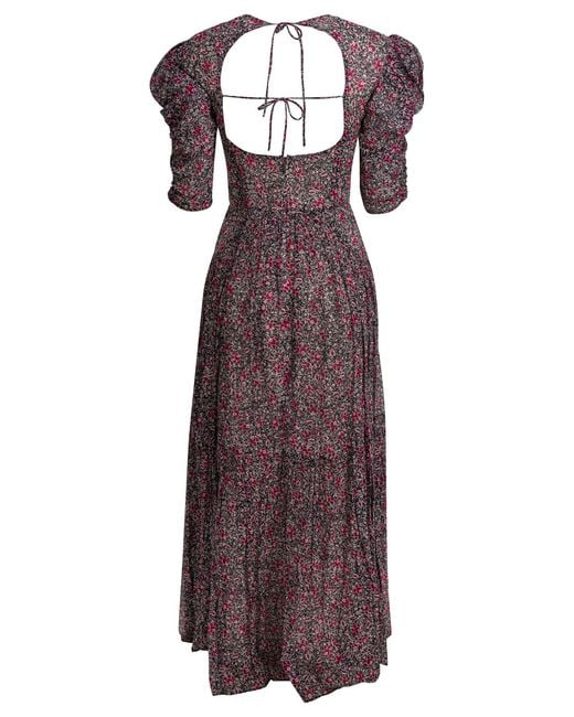 Isabel Marant Purple "Sichellia" Long Dress
